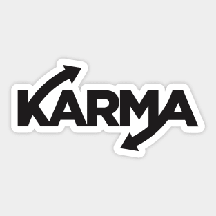 Karma Reverse Sticker